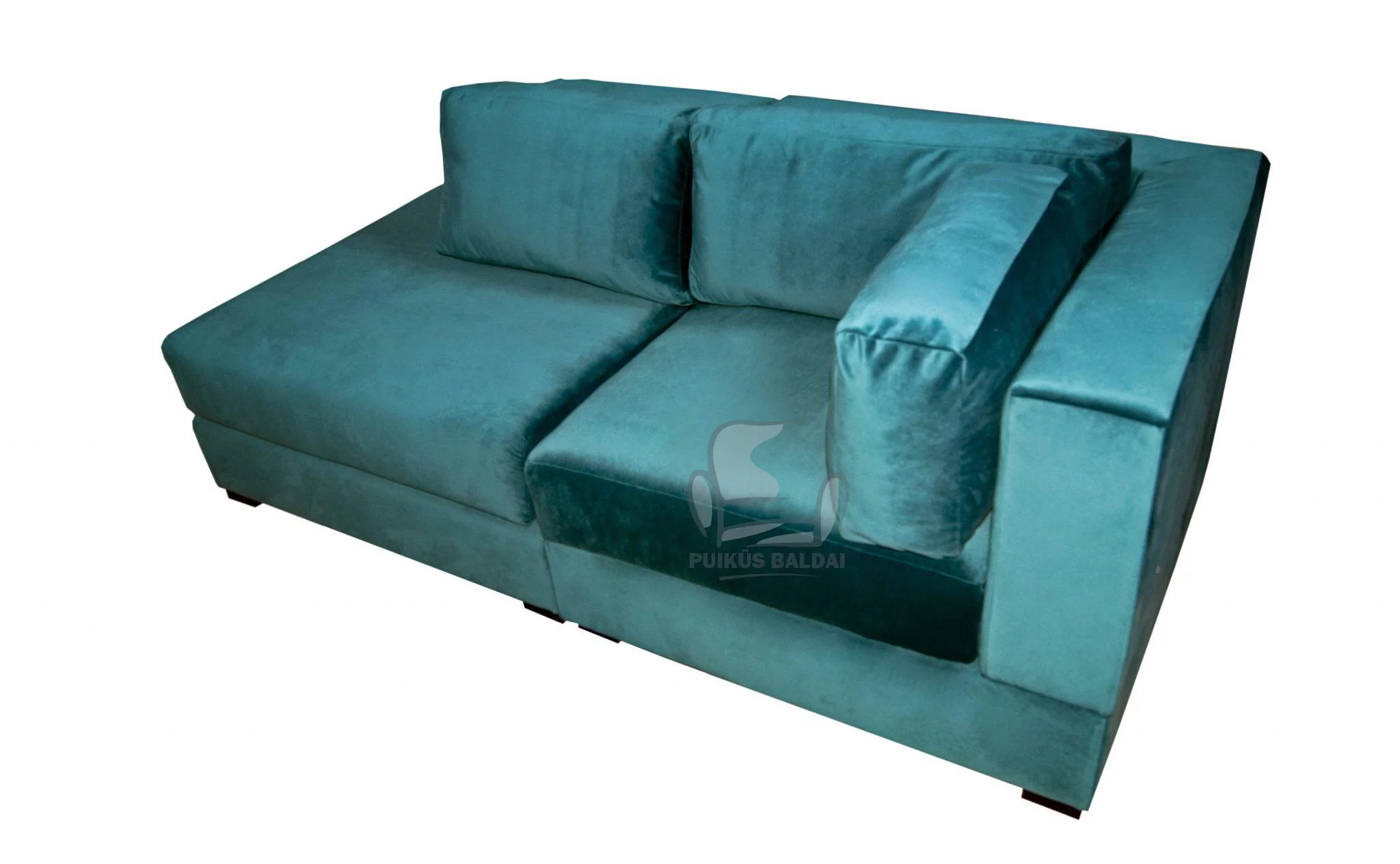 ENIA modulinė sofa ( diviete atviru galu)